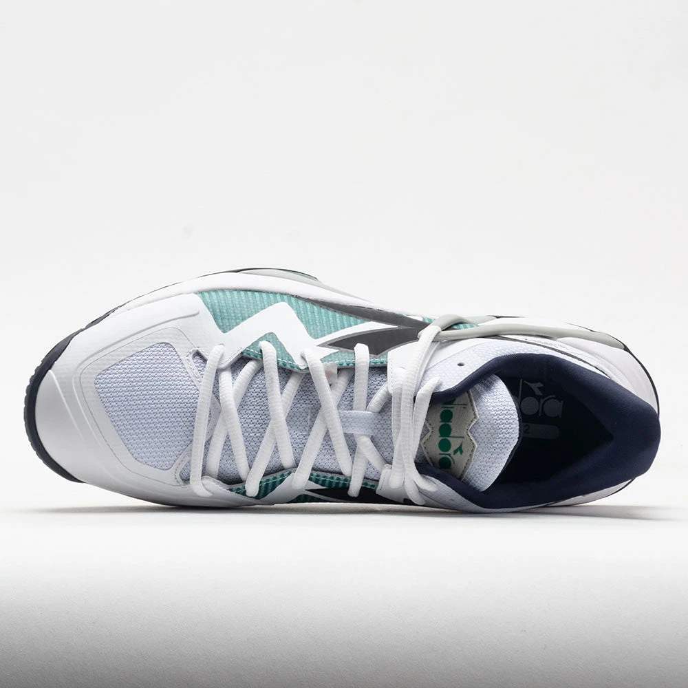 Diadora B.Icon 2 AG Men's White/Black/Blue Corsair 3 Diadora B.Icon 2 AG Men's White/Black/Blue Corsair - Image 3