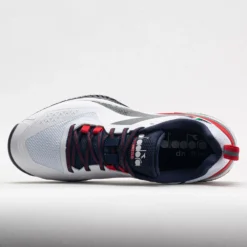 Diadora Blushield Torneo 2 AG Men's White/Blue Corsair/Fiery Red -Active Foot Shop 117025 2