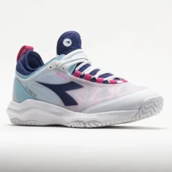 Diadora Speed Blushield Fly 4+ AG Women's White/Blueprint/Pink Yellow -Active Foot Shop 117029 5