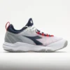 Diadora Speed Blushield Fly 4+ Clay Men's White/Blue Corsair/Fiery Red