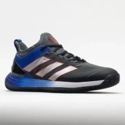 Adidas Adizero Ubersonic 4 Clay Men's Grey/Metallic/Solar Red -Active Foot Shop 117050 5