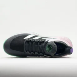 Adidas Adizero Ubersonic 4 Clay Women's Grey/Metallic/Violet Fusion -Active Foot Shop 117055 2