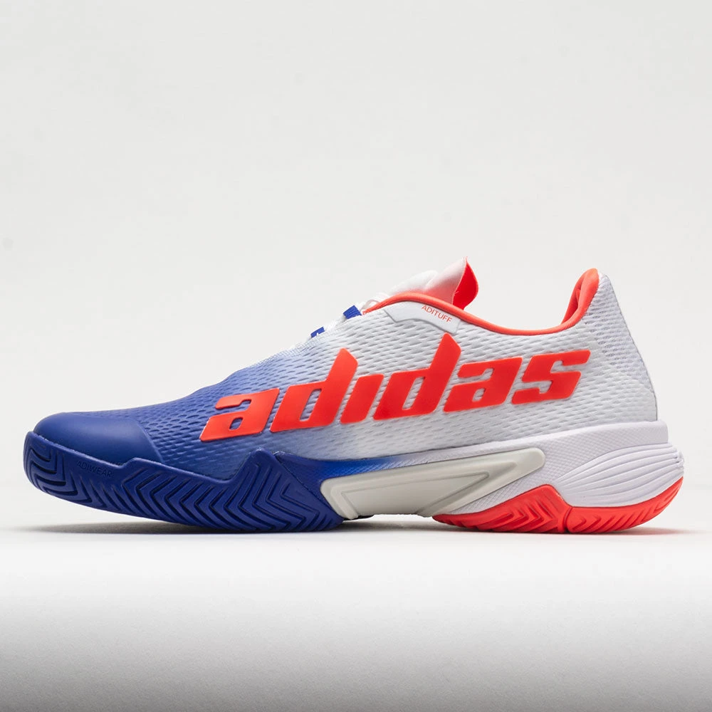 Adidas Barricade Men's Lucid Blue/Core Black/Solar Red 2 Adidas Barricade Men's Lucid Blue/Core Black/Solar Red - Image 2