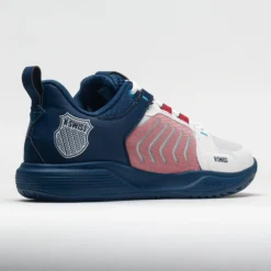 K-Swiss Ultrashot Team Men's Blanc De Blanc/Blue Opal/Lollipop -Active Foot Shop 117119 6