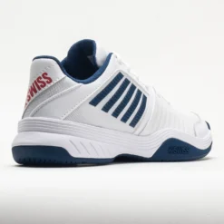 K-Swiss Court Express Men's White/Blue Opal/Lollipop 11 K-Swiss Court Express Men's White/Blue Opal/Lollipop -Active Foot Shop 117132 6
