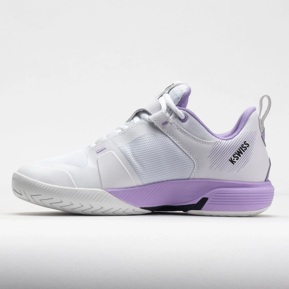 K-Swiss Ultrashot Team Women's White/Purple Rose/Moonless Night 2 K-Swiss Ultrashot Team Women's White/Purple Rose/Moonless Night - Image 2