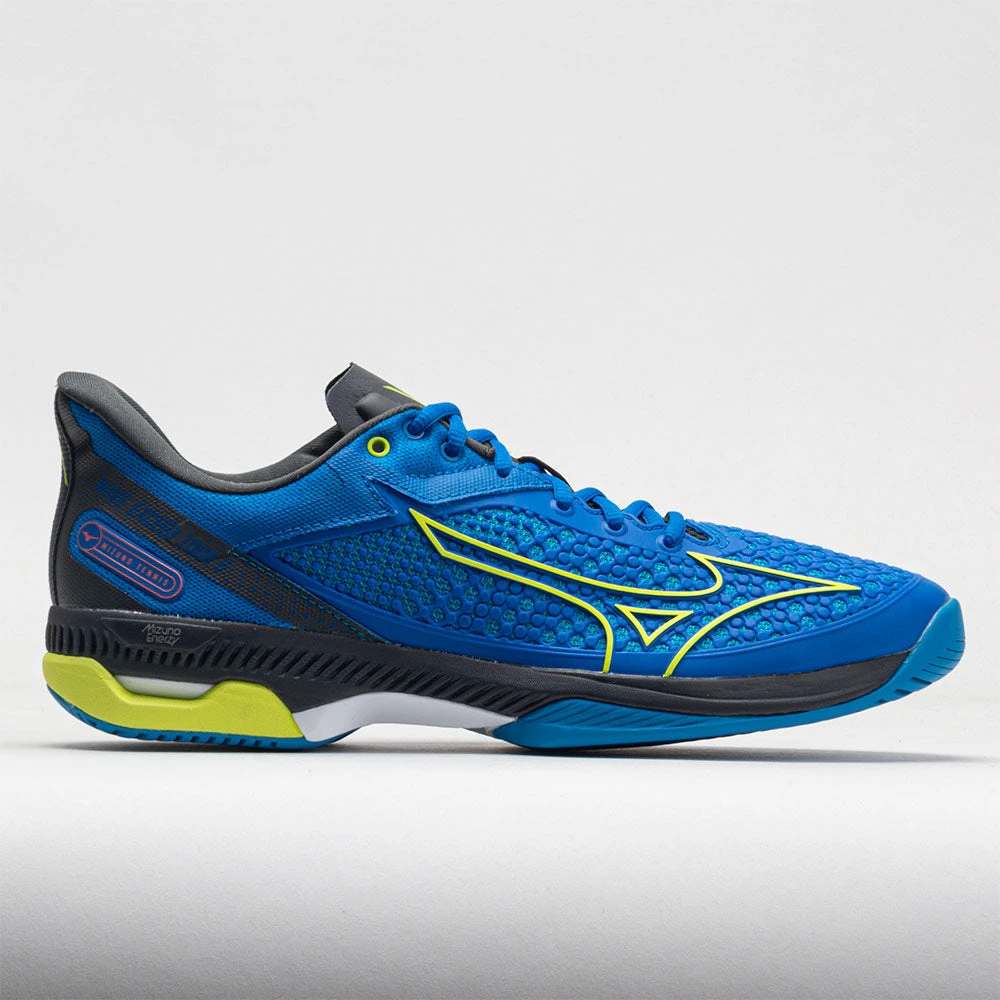 Mizuno Wave Exceed Tour AC 5 Men's Peace Blue/Acid Lime 1 Mizuno Wave Exceed Tour AC 5 Men's Peace Blue/Acid Lime
