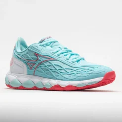 Mizuno Wave Enforce Tour AC Women's TanagerTurquoise/Paradise Pink -Active Foot Shop 117144 5