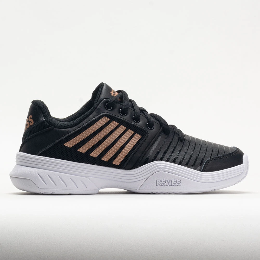 K-Swiss Court Express Women's Black/White/Rose Gold 1 K-Swiss Court Express Women's Black/White/Rose Gold
