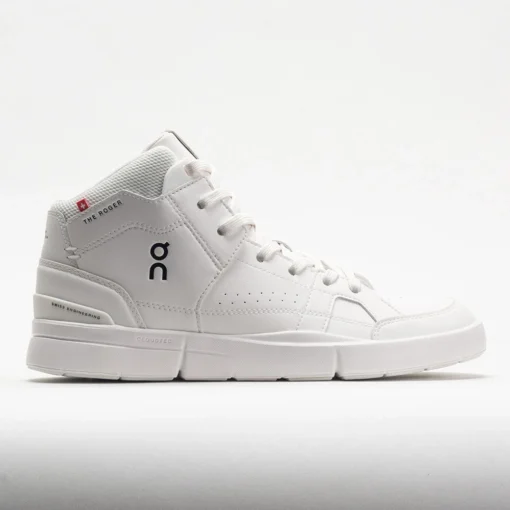 On Running On The Roger Clubhouse Mid Women's All White -Active Foot Shop 117320 3