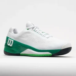 Wilson Rush Pro 4.0 Men's White/Bosphorus/Green 10 Wilson Rush Pro 4.0 Men's White/Bosphorus/Green -Active Foot Shop 117512 5