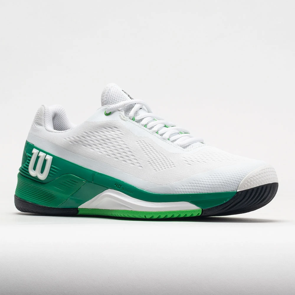 Wilson Rush Pro 4.0 Men's White/Bosphorus/Green 5 Wilson Rush Pro 4.0 Men's White/Bosphorus/Green - Image 5