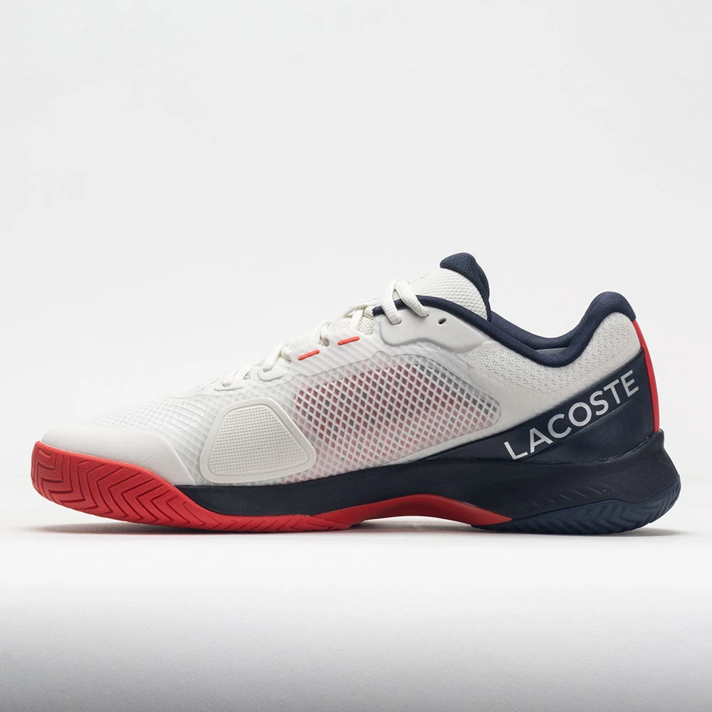 Lacoste Tech Point Men's Off White/Navy Blue 2 Lacoste Tech Point Men's Off White/Navy Blue - Image 2