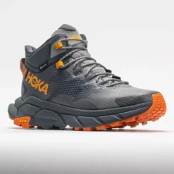 HOKA Trail Code GTX Men's Castlerock/Persimmon Orange -Active Foot Shop 631237 5